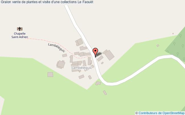 plan Vente De Plantes Et Visite D'une Collections Le Faouët Le Faouët