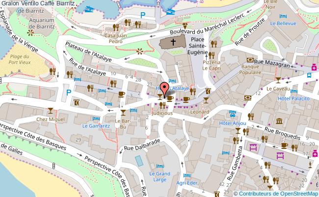 plan Ventilo Caffé Biarritz Biarritz