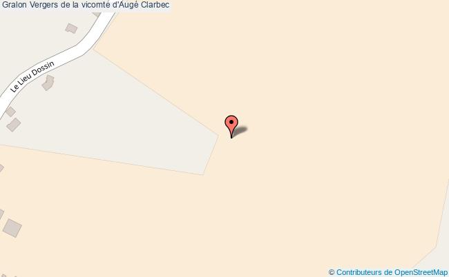 plan Vergers De La Vicomte D'augé Clarbec Clarbec