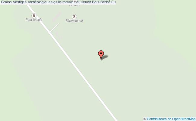 Vestiges archéologiques gallo-romains du lieudit Bois-l'Abbé