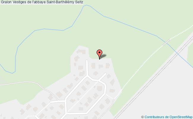 Vestiges de l'abbaye Saint-Barthélémy