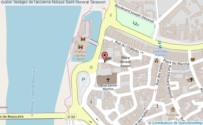 Vestiges de l'ancienne Abbaye Saint-Honorat