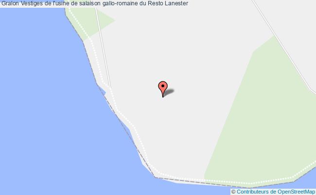 Vestiges de l'usine de salaison gallo-romaine du Resto