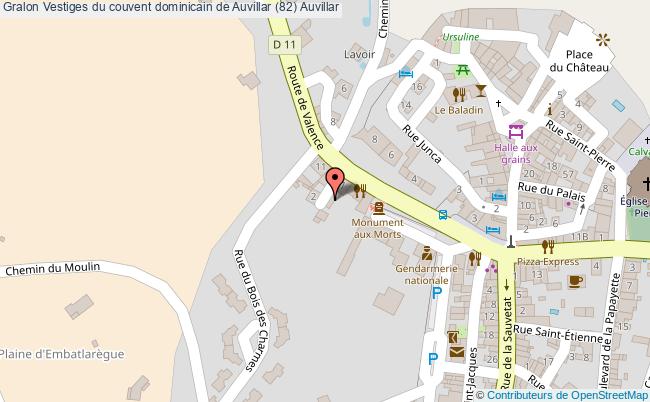 Vestiges du couvent dominicain de Auvillar (82)