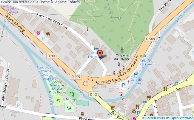 Via ferrata de la Roche à l'Agathe