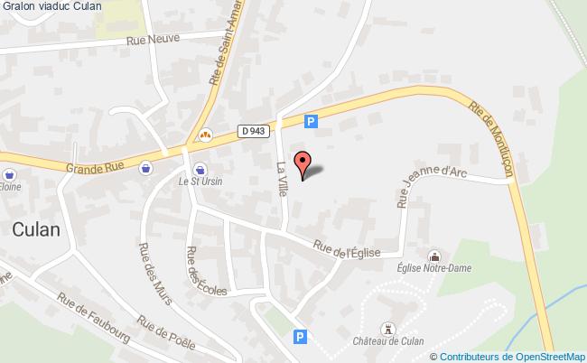 plan Viaduc Culan Culan