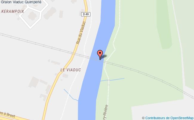 plan Viaduc Quimperlé Quimperlé
