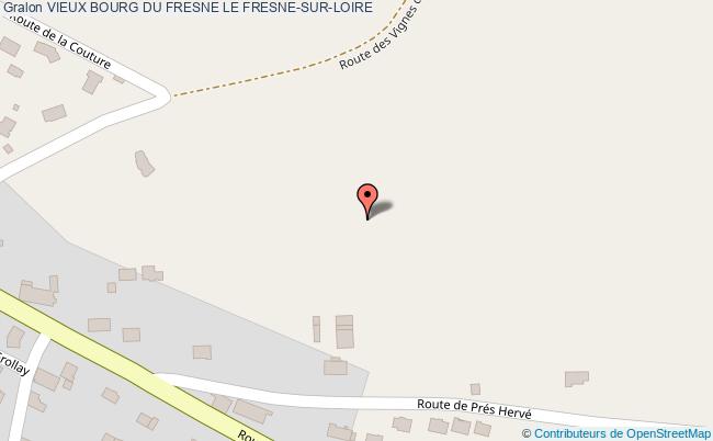 plan Vieux Bourg Du Fresne Le Fresne-sur-loire LE FRESNE-SUR-LOIRE
