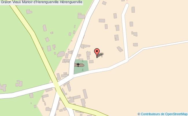 plan Vieux Manoir D'herenguerville Hérenguerville Hérenguerville