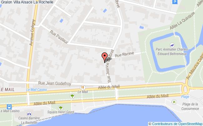 plan Villa Alsace La Rochelle La Rochelle