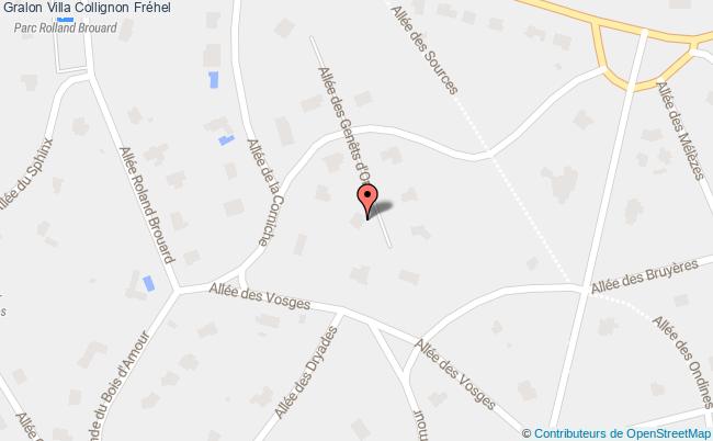 plan Villa Collignon Fréhel Fréhel