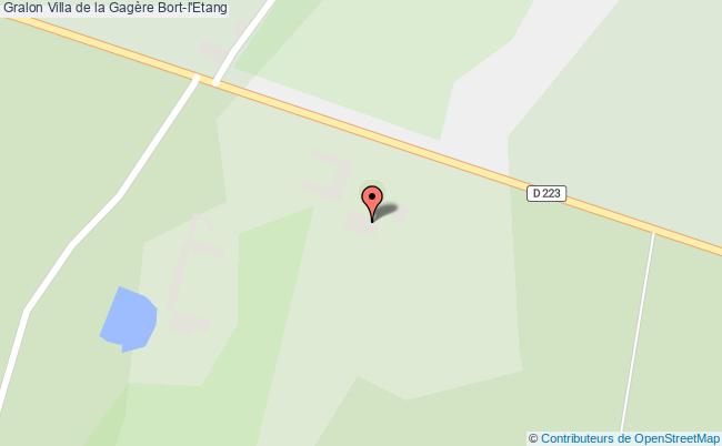 plan Villa De La Gagère Bort-l'etang Bort-l'Etang