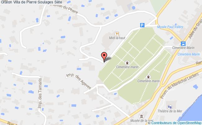 plan Villa De Pierre Soulages Sète Sète