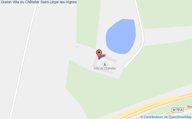 plan Villa Du Châtelier Saint-léger-les-vignes Saint-Léger-les-Vignes