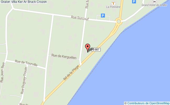 plan Villa Ker Ar Bruck Crozon Crozon