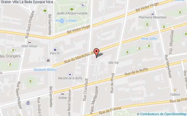 plan Villa La Belle Epoque Nice Nice