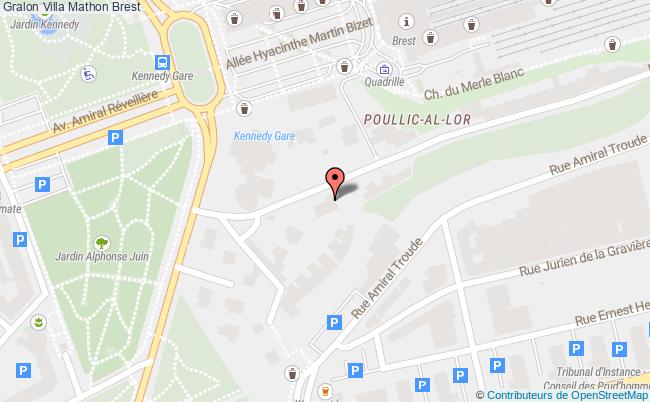 plan Villa Mathon Brest Brest