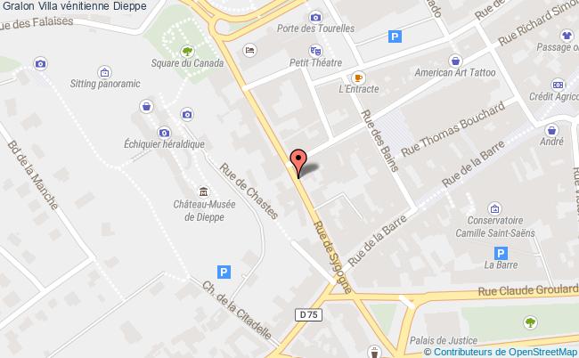 plan Villa Vénitienne Dieppe Dieppe