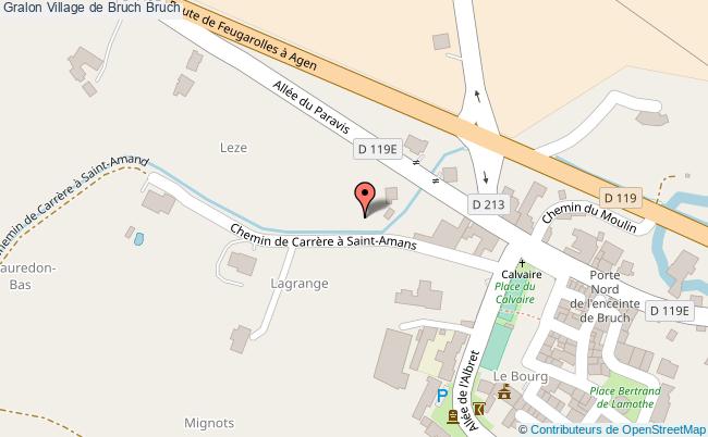 plan Village De Bruch Bruch Bruch