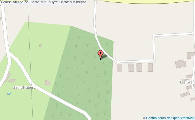 plan Village De Liorac Sur Louyre Liorac-sur-louyre Liorac-sur-louyre