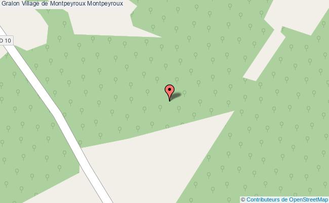 plan Village De Montpeyroux Montpeyroux Montpeyroux