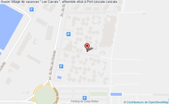 plan Village De Vacances " Les Carrats ", Ensemble Situé à Port-leucate Leucate Leucate