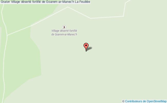 Village déserté fortifié de Goarem-ar-Manec'h