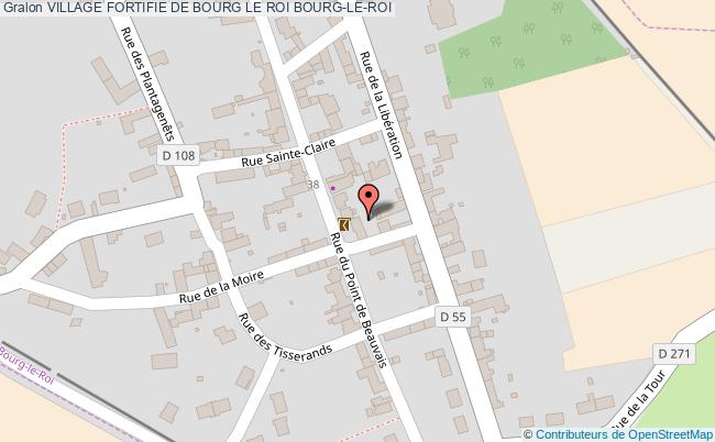 VILLAGE FORTIFIE DE BOURG LE ROI