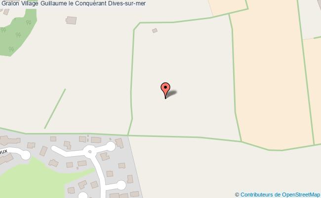 plan Village Guillaume Le Conquérant Dives-sur-mer Dives-sur-mer