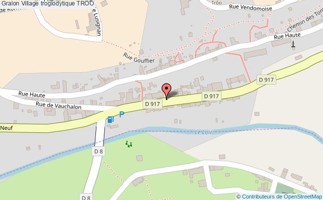 plan Village Troglodytique Troo TROO