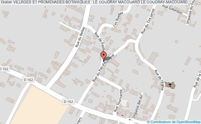 VILLAGES ET PROMENADES BOTANIQUES : LE COUDRAY MACOUARD