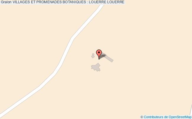 VILLAGES ET PROMENADES BOTANIQUES : LOUERRE