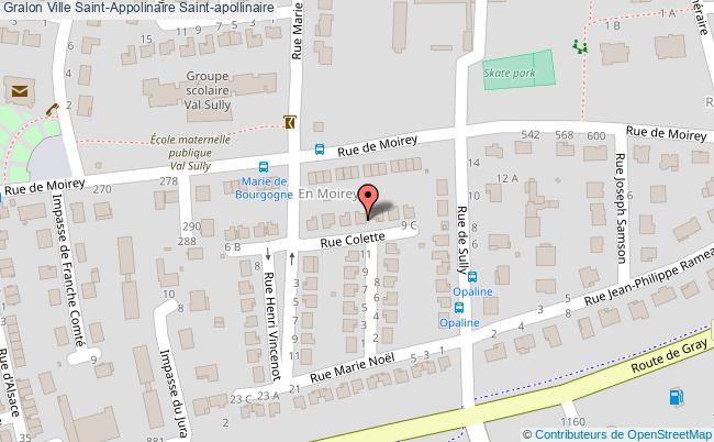 plan Ville Saint-appolinaire Saint-apollinaire Saint-apollinaire