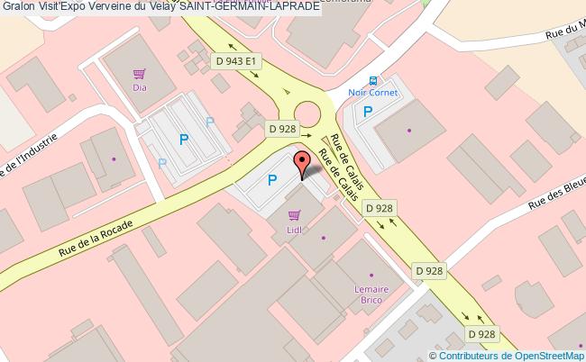 plan Visit'expo Verveine Du Velay Saint-germain-laprade SAINT-GERMAIN-LAPRADE