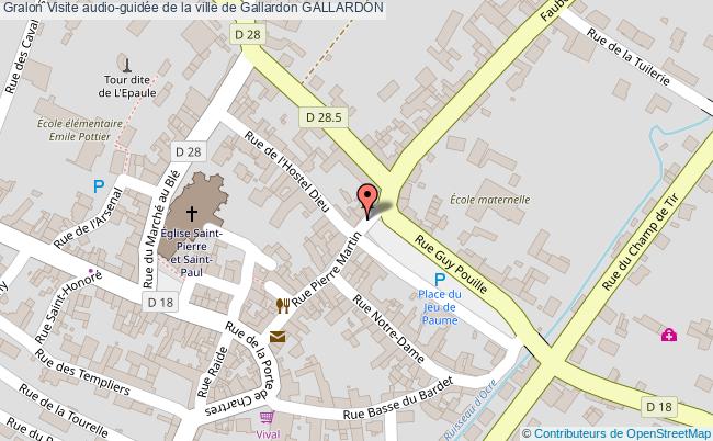 Visite audio-guidée de la ville de Gallardon