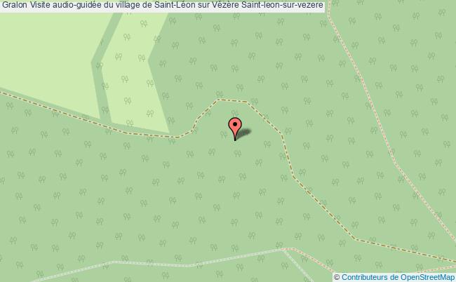 plan Visite Audio-guidée Du Village De Saint-léon Sur Vézère Saint-leon-sur-vezere Saint-leon-sur-vezere