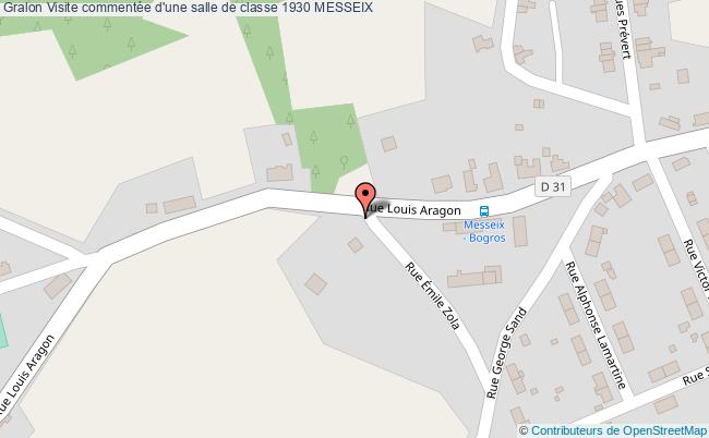 Visite commentée d'une salle de classe 1930