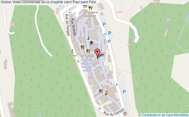 plan Visite Commentée De La Chapelle Saint Paul Saint Paul saint Paul