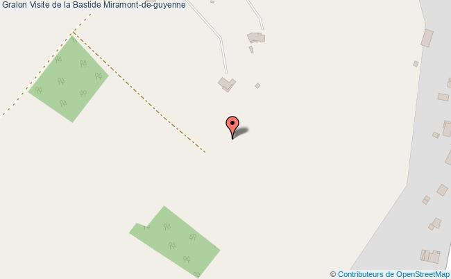 plan Visite De La Bastide Miramont-de-guyenne Miramont-de-guyenne