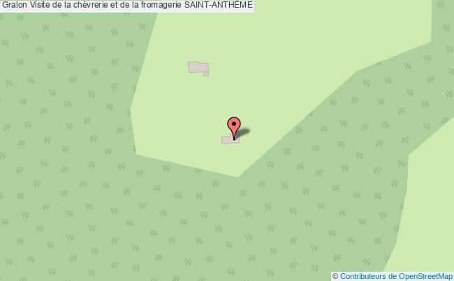 plan Visite De La Chèvrerie Et De La Fromagerie Saint-anthÈme SAINT-ANTHÈME