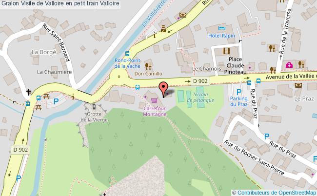 Visite de Valloire en petit train