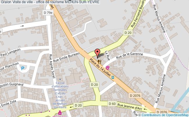 plan Visite De Ville - Office De Tourisme Mehun-sur-yevre MEHUN-SUR-YEVRE