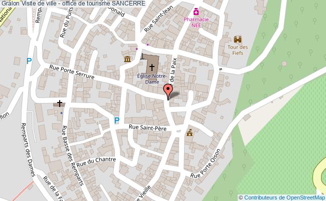 plan Visite De Ville - Office De Tourisme Sancerre SANCERRE
