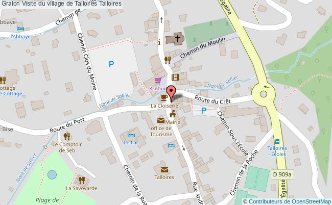 Visite du village de Talloires