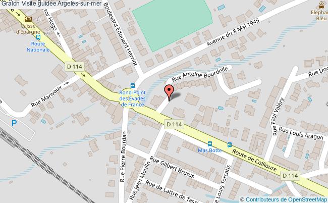 plan Visite Guidée Argelès-sur-mer Argelès-sur-mer