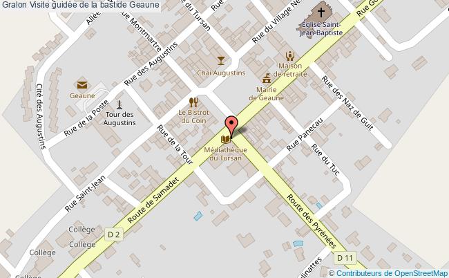 plan Visite Guidée De La Bastide Geaune Geaune