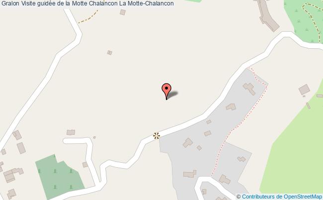 Visite guidée de la Motte Chalancon