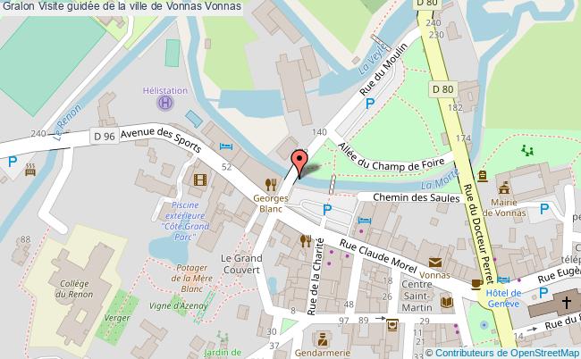 Visite guidée de la ville de Vonnas