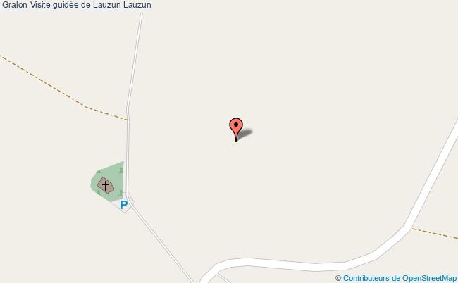 plan Visite Guidée De Lauzun Lauzun Lauzun