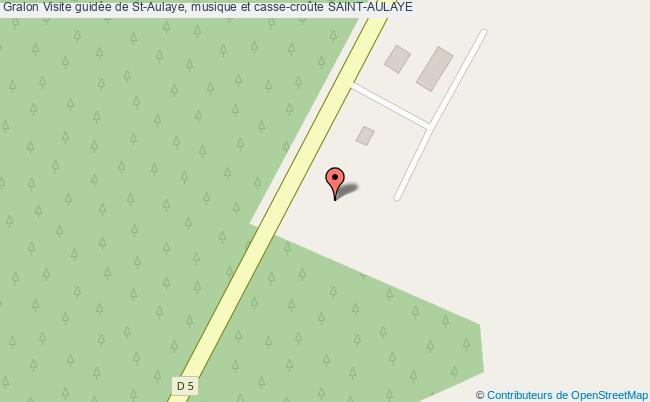 Visite guidée de St-Aulaye, musique et casse-croûte